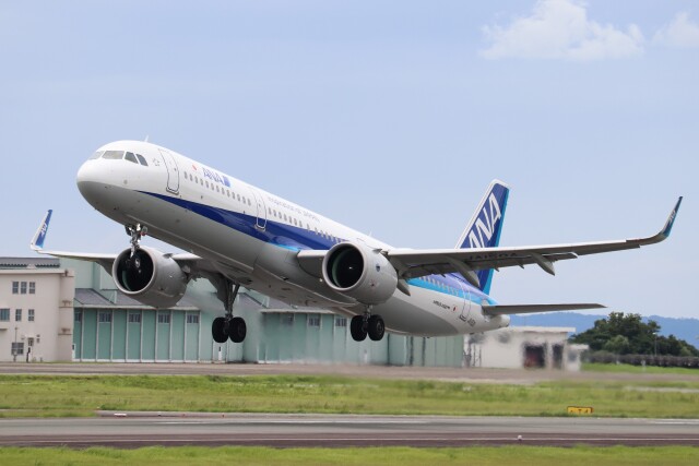 ANA A321neo JA146A うらやま ANA A321neo JA146A うらやま ANA
