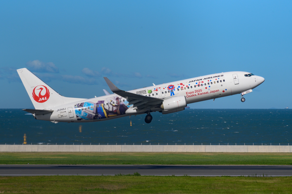 航空機・ヘリコプター JAL B737-800 JA324J GunDAM JAL Gundam JET's