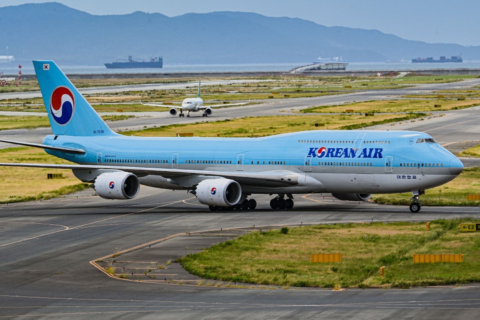 大韓航空 Planetags ボーイング747-400 大韓航空 Planetags ボーイング