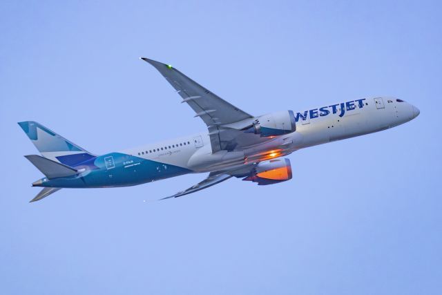 ウエストジェット航空 機材一覧 運用中 ボーイング787-9 | FlyTeam