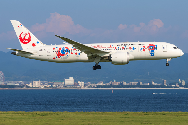 JAL ミャクミャクJET 2号機」特別塗装機 日本航空 (787-8 ドリーム