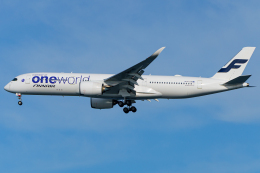 メ*3様 フィンエアー ワンワールド塗装 A350-900 1/400 1/400 A350-900