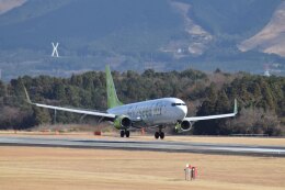 ウィー♡ニチナン号」特別塗装機 ソラシド エア (737-800 | JA801X