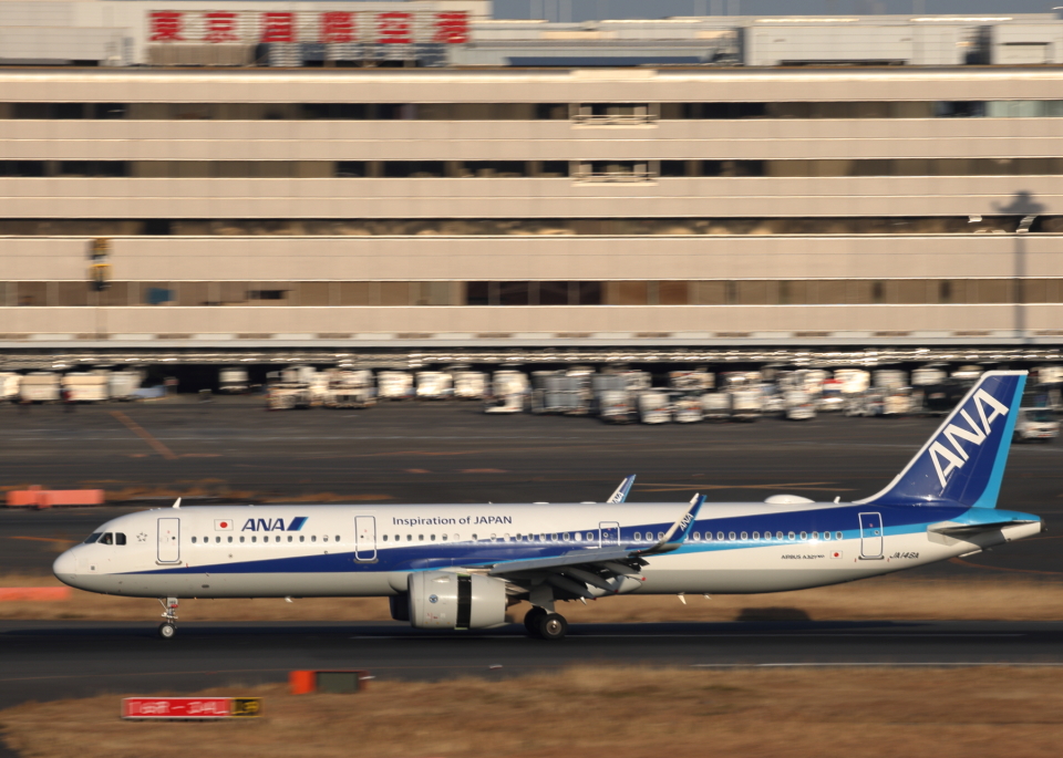 全日空 Airbus A321neo JA146A 羽田空港 航空フォト | by tuckerさん