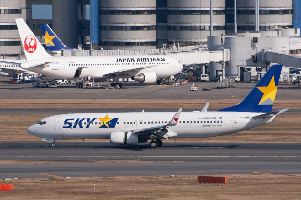 スカイマーク Boeing 737-800 JA73NN 羽田空港 航空フォト | by senyo