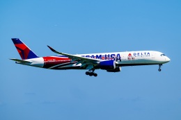 TEAM USA」特別塗装機 デルタ航空 (A350-900 | N521DN) ガイド