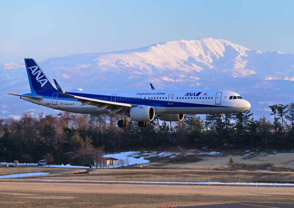 全日空 Airbus A321neo JA133A 庄内空港 航空フォト | by だだちゃ豆
