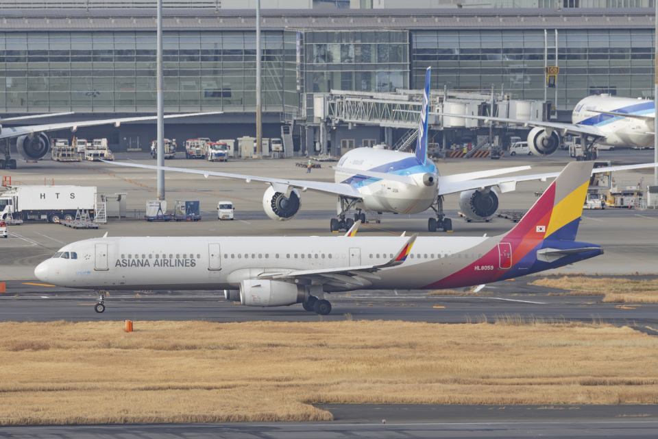 アシアナ航空 Airbus A321 HL8059 羽田空港 航空フォト | by SHARP