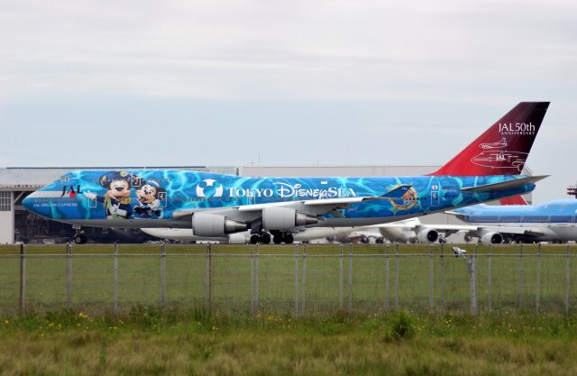 JALドリームエクスプレス21 Tokyo DisneySEA号 (国際線)」特別塗装機