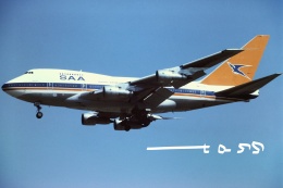 南アフリカ航空 ボーイング747 ジャンボジェット 航空フォト(飛行機
