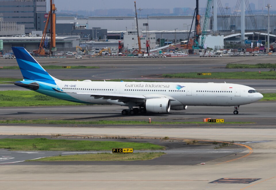 ガルーダ・インドネシア航空 Airbus A330-900 PK-GHE 羽田空港 航空