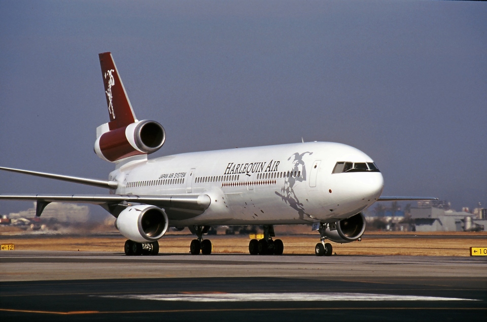ハーレクィンエア McDonnell Douglas DC-10 JA8550 名古屋飛行場 航空