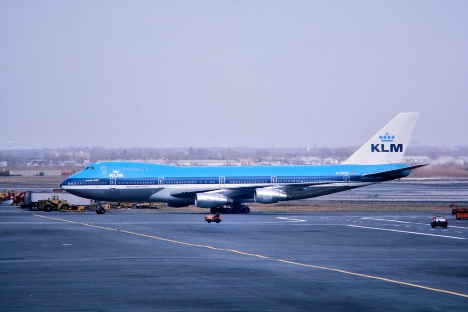 KLMオランダ航空 Boeing 747-200 N1298E ジョン・F・ケネディ国際空港