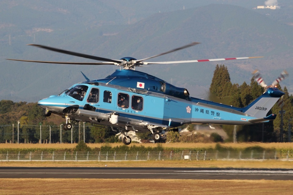 沖縄県警察 Leonardo AW139 JA01RP 鹿児島空港 航空フォト | by MOR1