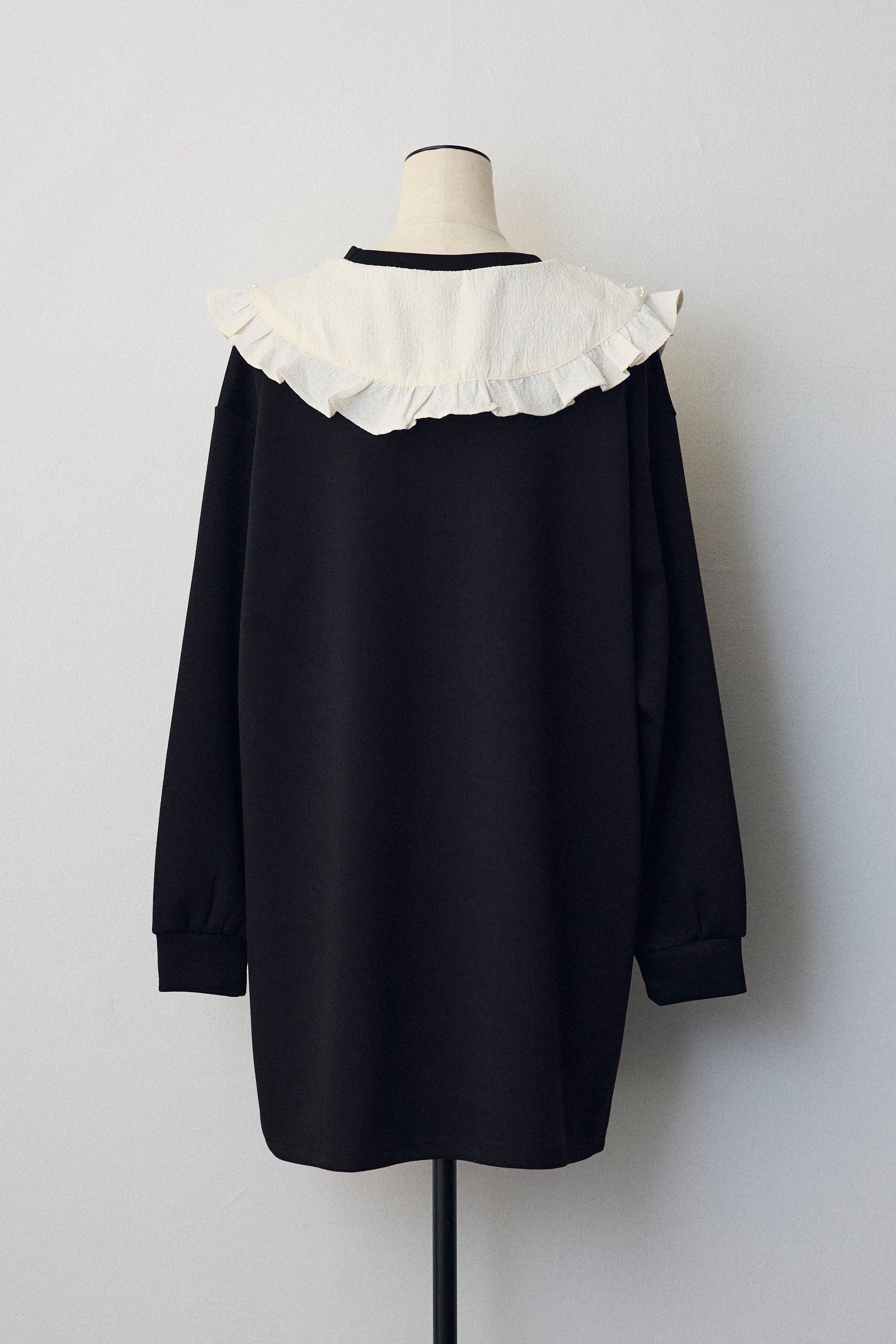 予約]パールフラワーBIGカラースウェットワンピ – Frene