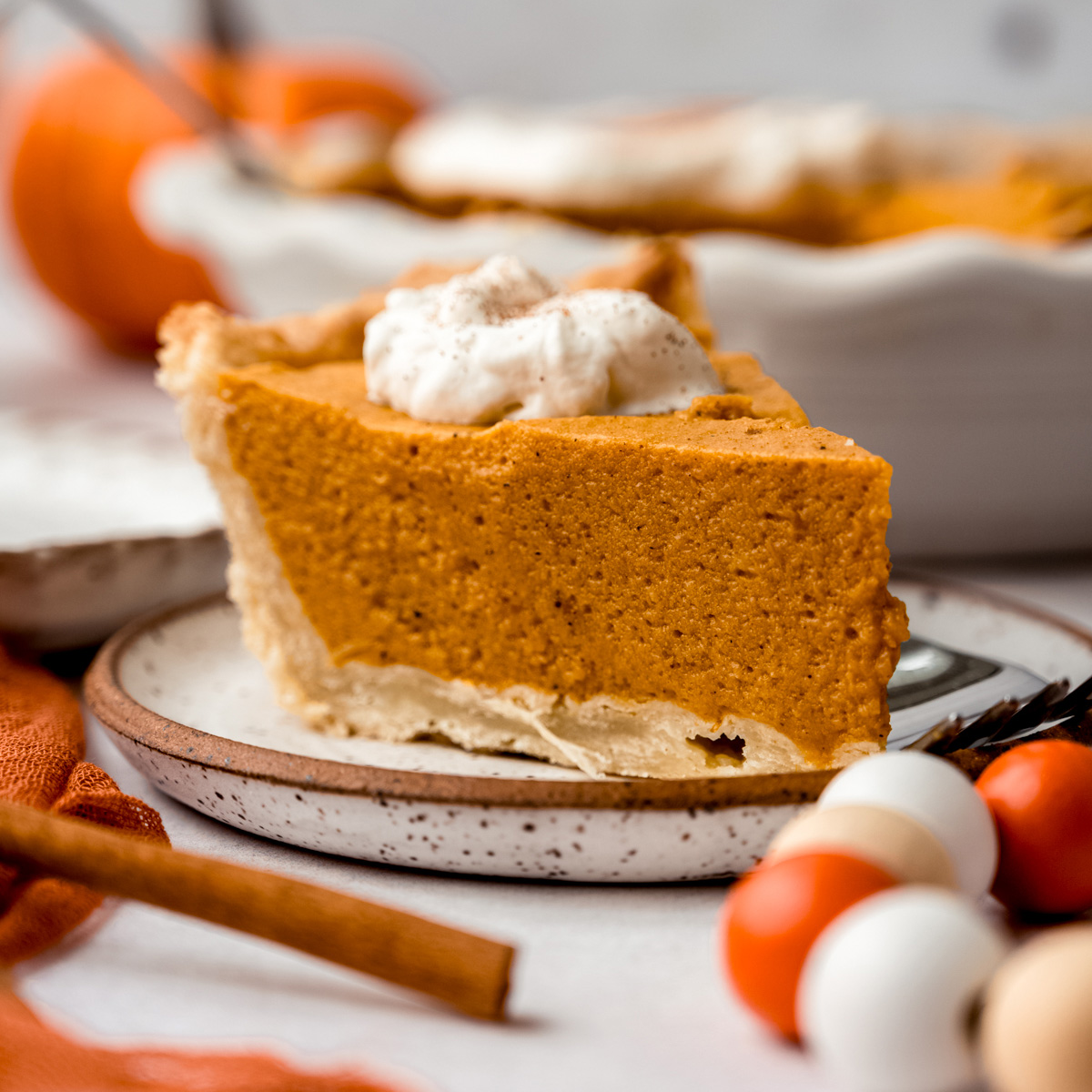 Pumpkin Chiffon Pie - Fresh April Flours