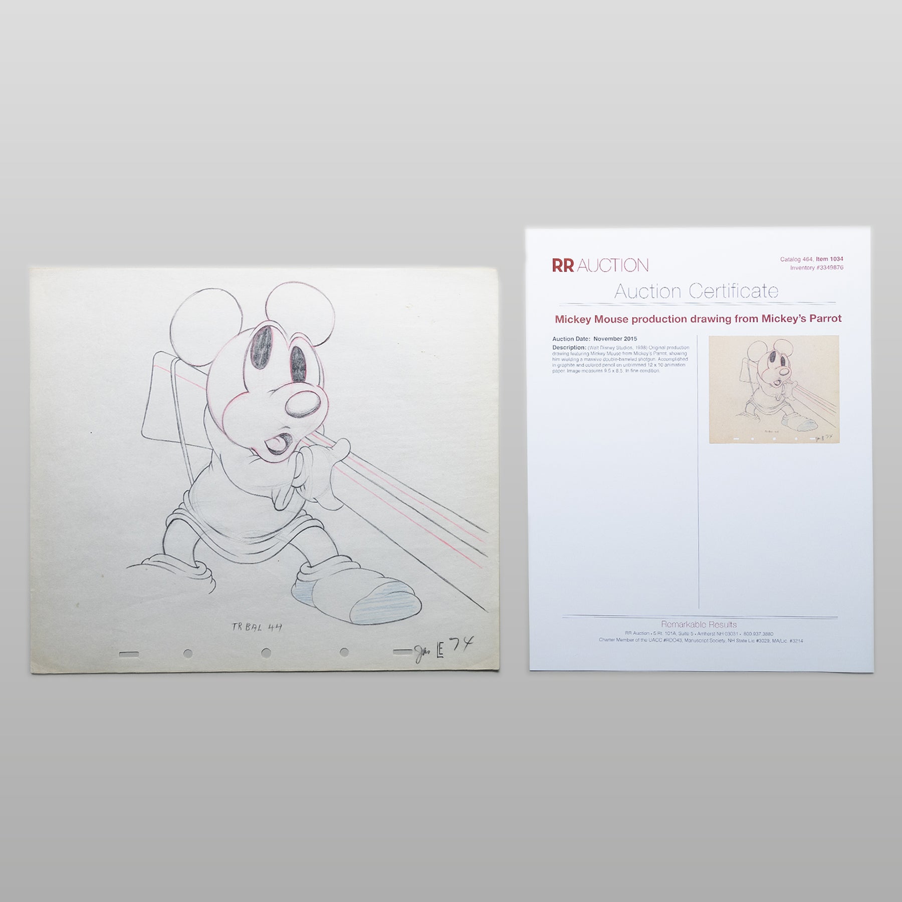 ミッキーマウスの鉛筆画 - ファンコレクションズ