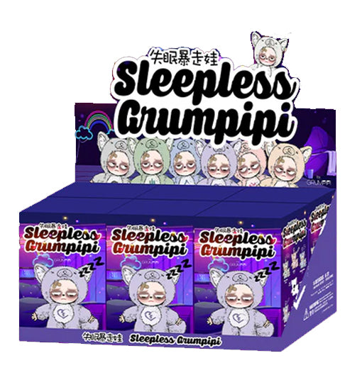 Sleepless Grumpipi Series Plush Figure (Blind Box) | Funky Toys