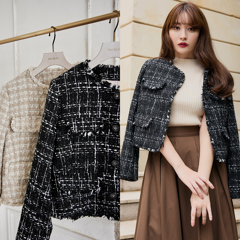 Fubail / Saint Germain Fancy Tweed Jacket