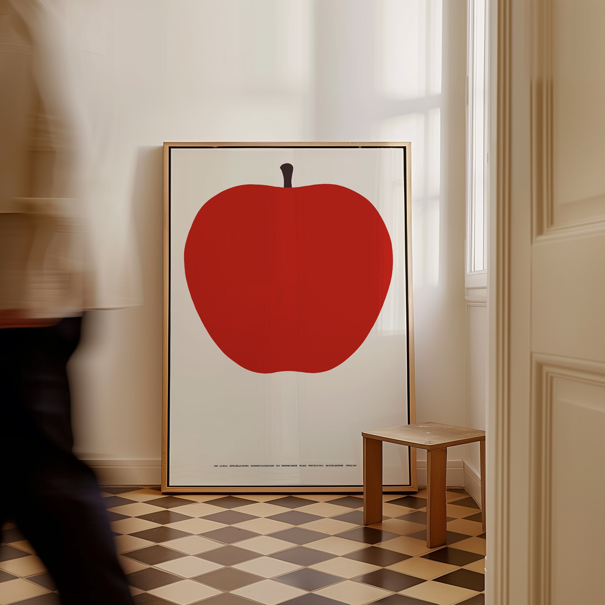 Danese Uno La Mela Red Apple - Enzo Mari – FUENTERIET