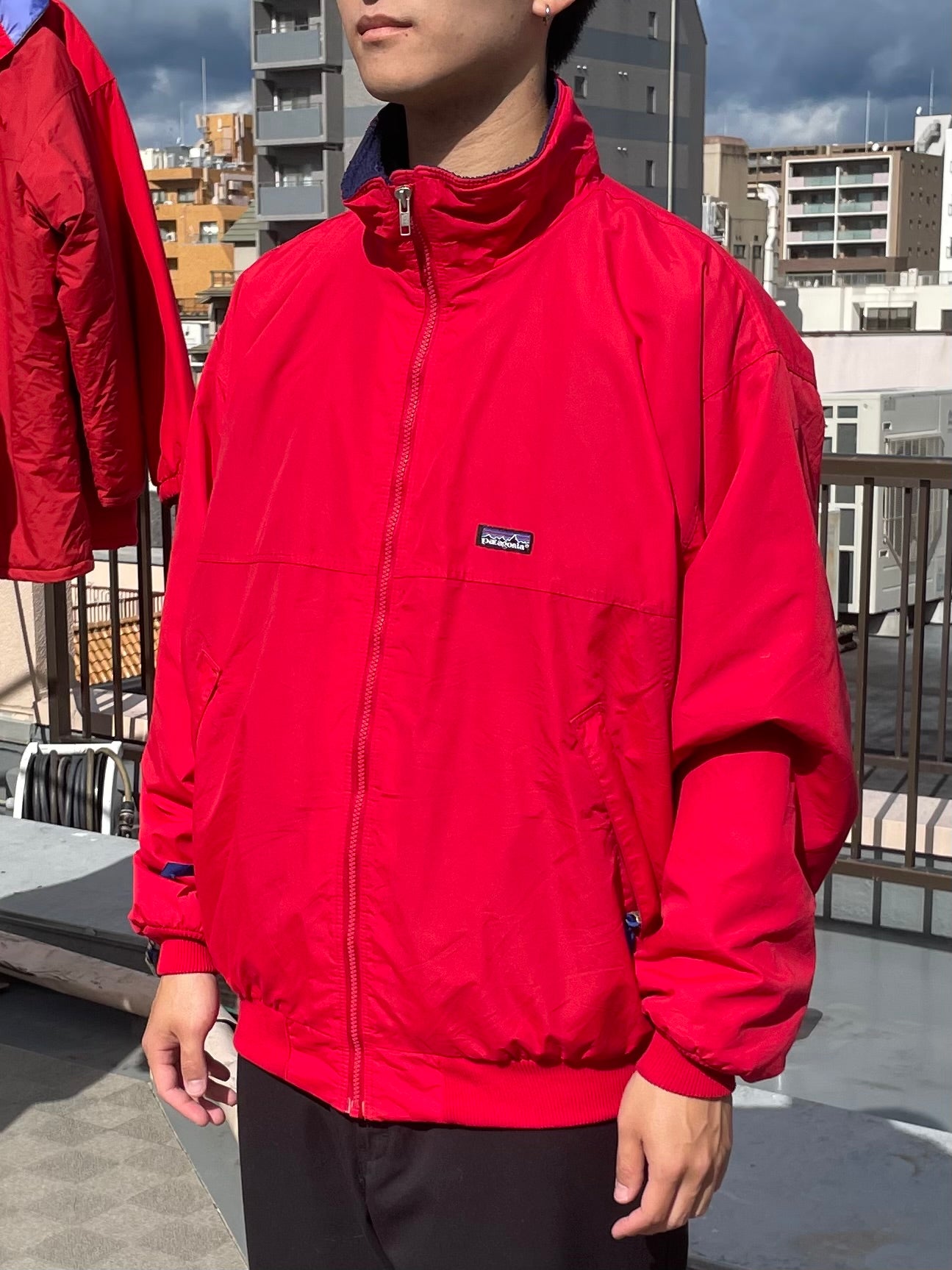 90's patagonia「SHELLED SYNCHILLA JACKET」USA製 ナイロンジャケット