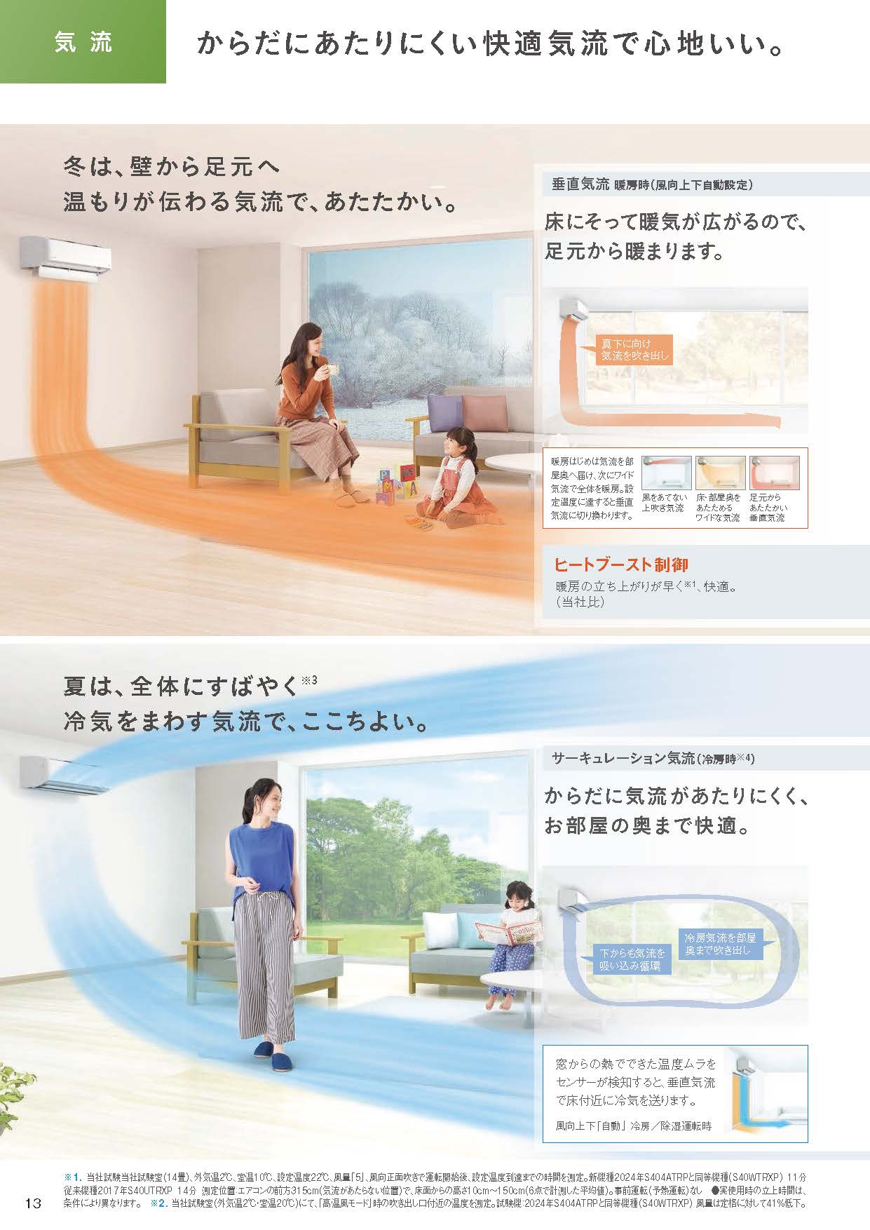 S904ATAP-W(-C)、S904ATAV-W(-C)ダイキン壁掛型ルームエアコン(29畳用