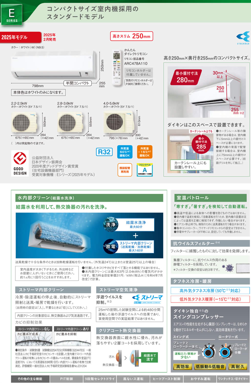 S365ATES-Wダイキン壁掛型ルームエアコン(12畳用)(ダイキンエアコン旧