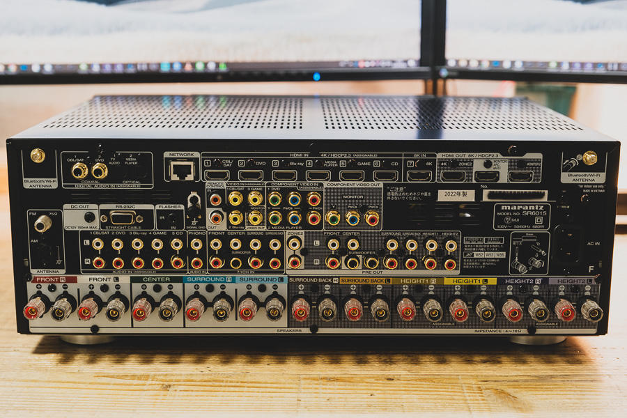 AVアンプを「マランツ NR1711」から「マランツ SR6015」に