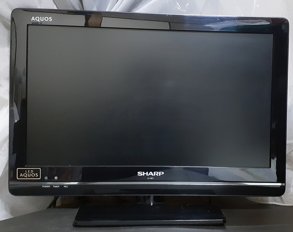 中古テレビ [シャープ] LC-19K7 を買いました | レトロゲーマーふじ