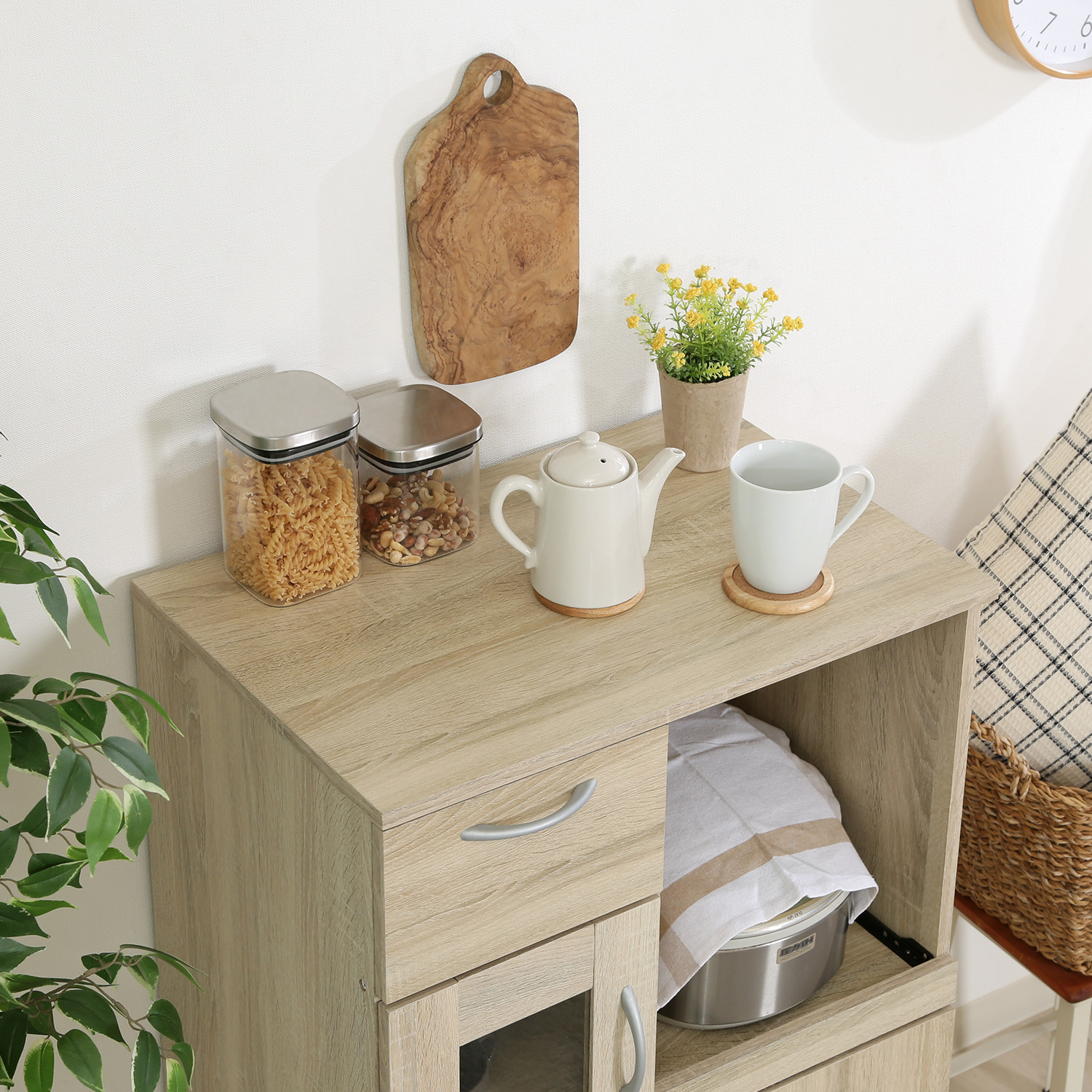 C/D:70689] キッチンボード ホワイトオーク ｜ ORDERING SHOP