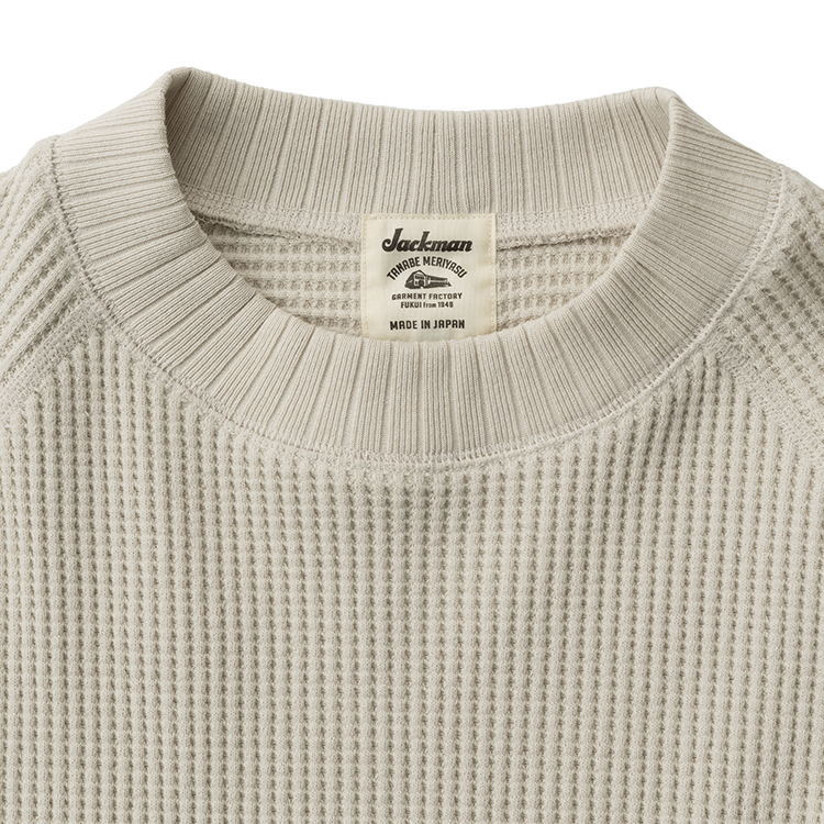 Jackman】Waffle Mid-neck（JM7200） | 藤巻百貨店