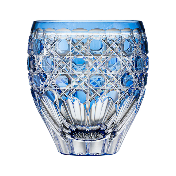 篠崎硝子工芸所】ロックグラス「八角籠目」 | 藤巻百貨店