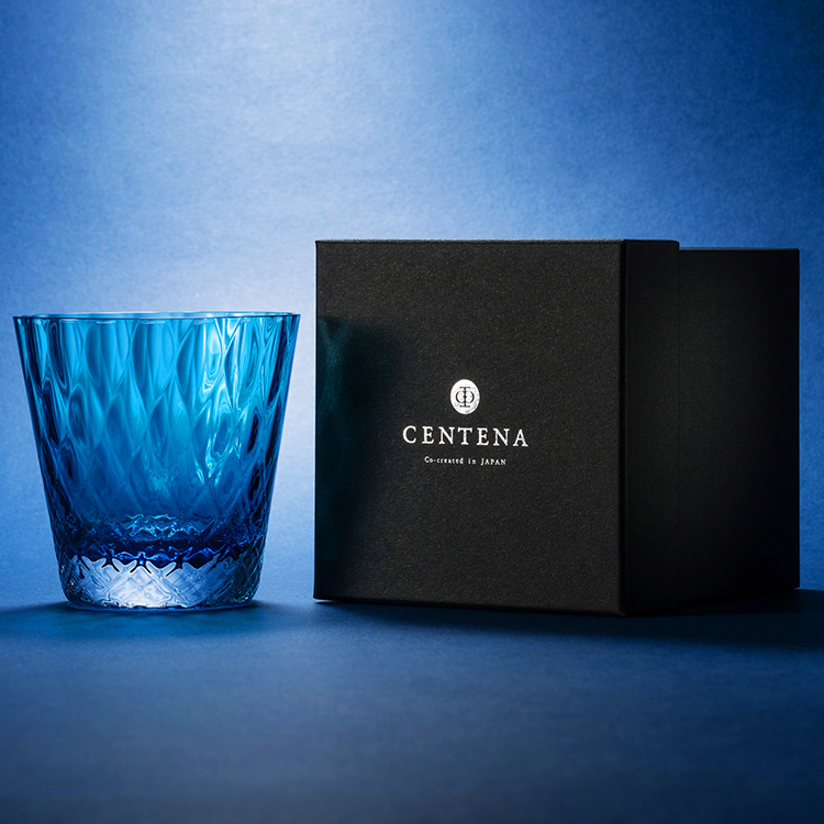 CENTENA】クリスタルグラス「GOKAN」Fujimaki Blue | 藤巻百貨店