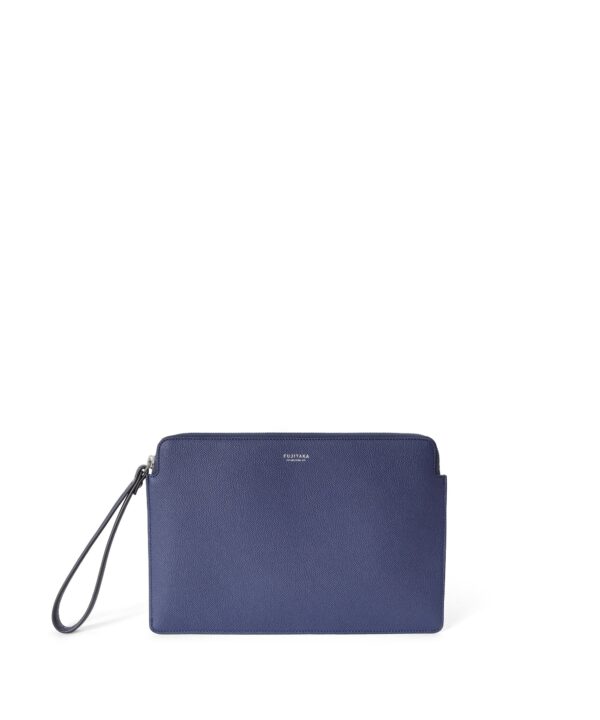 Leather clutch bag B5 / FUJITAKA official / genuine leather