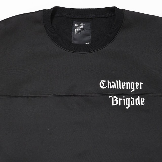 CHALLENGER [チャレンジャー] C/N WARM CORE (BLACK) クルーネック