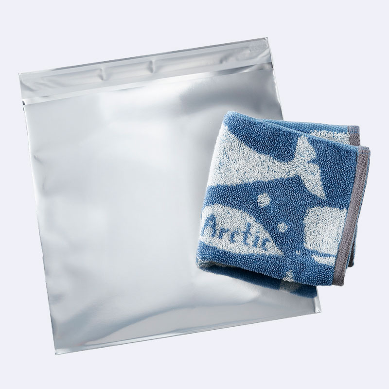 アルミ蒸着のり付袋 AZ-9A (215×215mm) 100枚入り | OPP・アルミ袋の