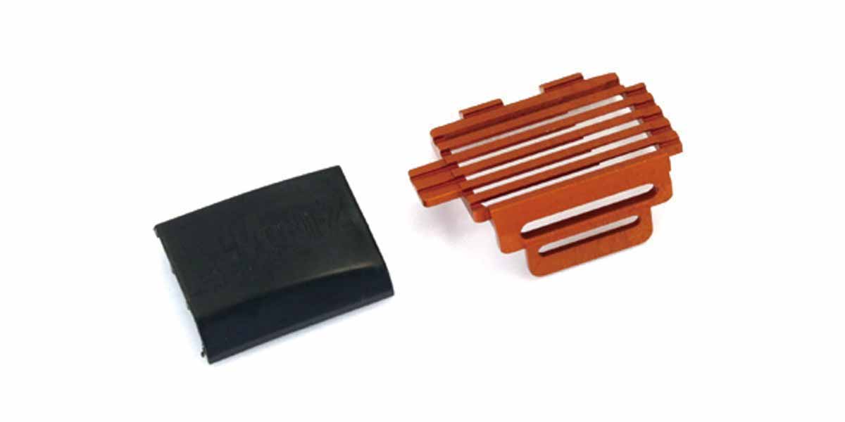 アルミモーターカバー(ミニッツAWD/オレンジ) MDW027 | 福山ラジコン