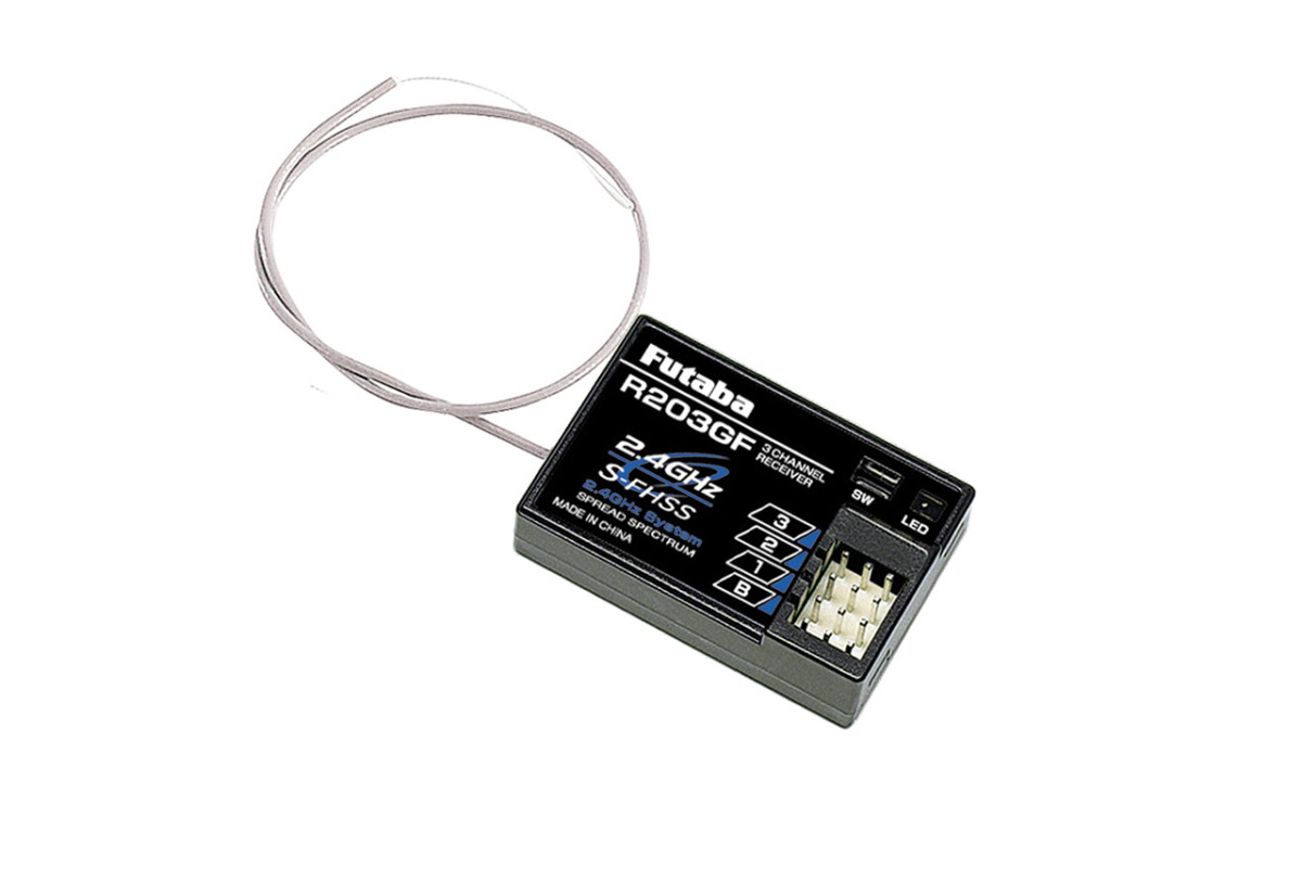 フタバ R334SBS-E 電動カー用ショートアンテナ | 福山ラジコンセンター