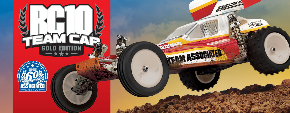 アソシエイテッド RC10 Team Car Gold Edition Kit AS6034 | 福山
