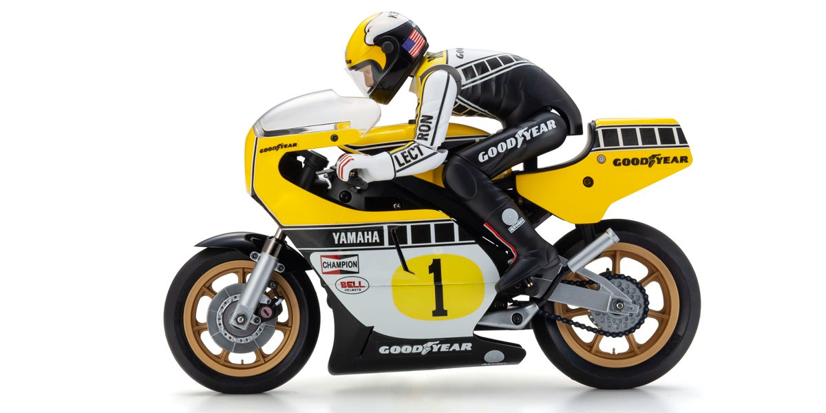 京商 1/8 EP バイク ハングオンレーサー シリーズ YAMAHA YZR500 1978