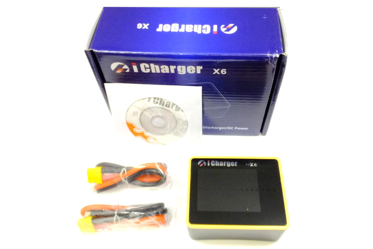 iCharger X6 超高性能チャージャー 1～6CELL 30A/800W JUNSI X6 | 福山