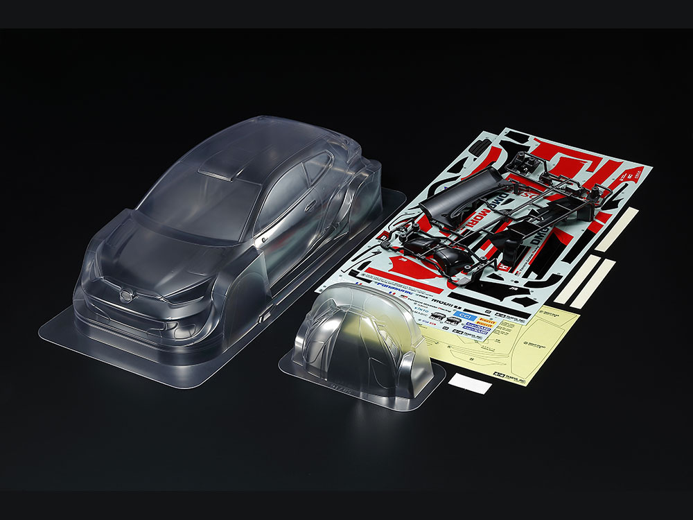 アスカクリエート ランチアストラトス クリアボディ (ライトデカール付