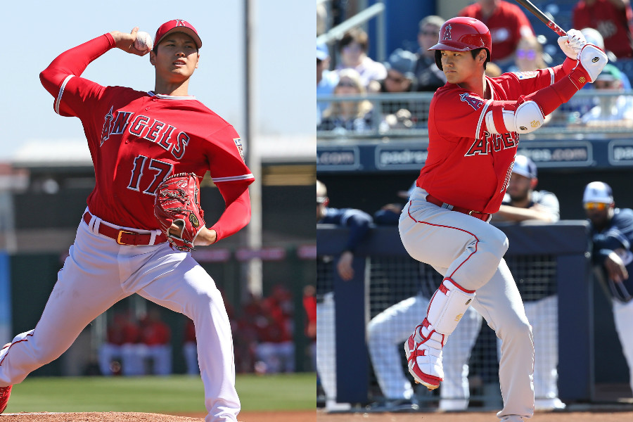 投手デビューから2日後の打者デビュー 二刀流・大谷に米紙が「現実は