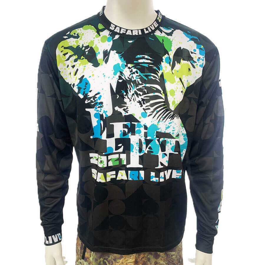 全面オーダープリントOK！オリジナルフルカラー長袖Tシャツ - フル