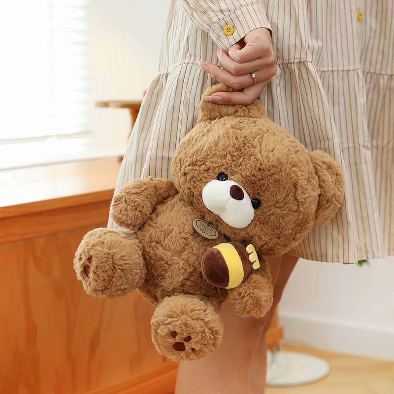 くま ぬいぐるみ｜癒し｜もこもこハニーベア くま|くまぬいぐるみ専門