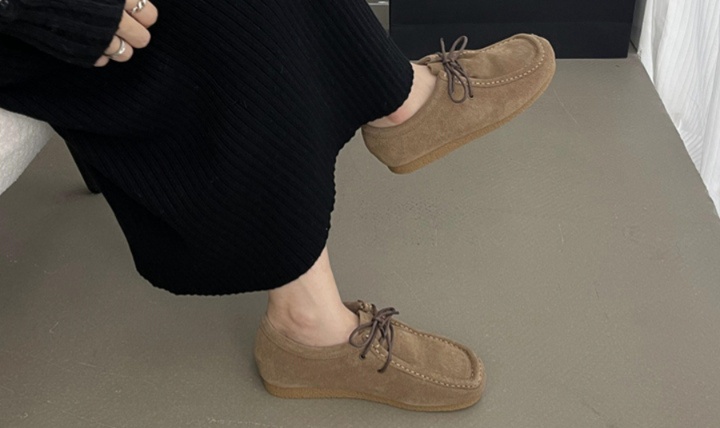 上質スエード素材 なめらかステッチ モカシン ローファー ローファー