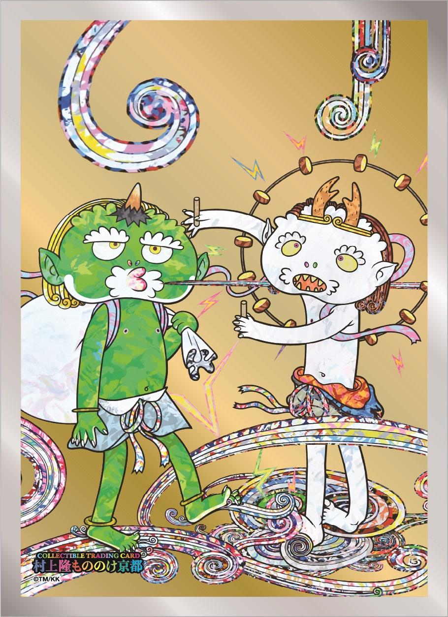 村上隆 もののけ 京都 トレカスリーブ（風神雷神図） [ 京都