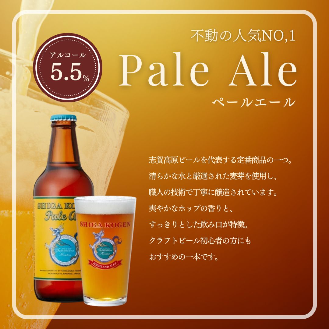 玉村本店 志賀高原ビール24本セット 【 クラフトビール 志賀高原ビール