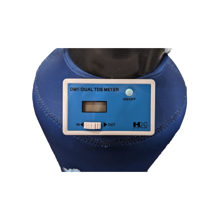 洗車応援団 洗車用 純水器 10L用FRPタンク TDSメーター付 イオン交換