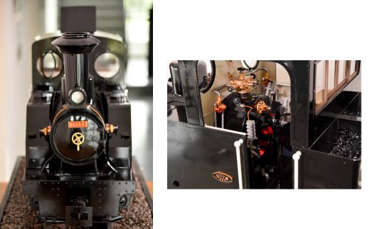 No.2468SL製造技術を結集させた6トン蒸気機関車模型（1/5スケール